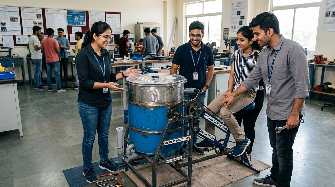 SSIP Grant: ₹1,00,000/- for 'Manual Washing Machine for Off-Grid Use'